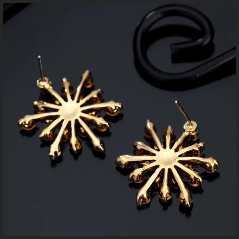 Swarovski Crystals The Cari Starburst Earrings - Picture 4 of 6